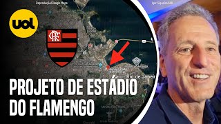 FLAMENGO APRESENTA PROJETO DE SEU ESTÁDIO NO GASÔMETRO À DIRETORIA DA CAIXA [upl. by Ramos156]