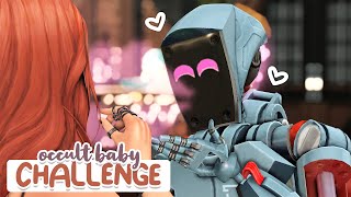 Woohooing a ROBOT 🤖  Ep 5  Sims 4 Occult Baby Challenge [upl. by Katzir597]