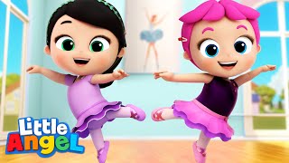 Ballet Song  Little Angel Kids Songs amp Nursery Rhymes [upl. by Aramoy681]