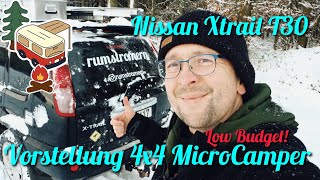 Vorstellung 4x4 MicroCamper Nissan XTrail [upl. by Rolando]