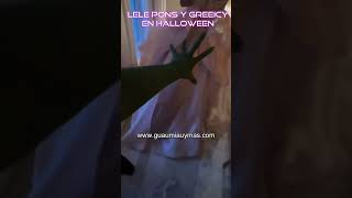 LELE PONS y GREEICY en HALLOWEEN disfrazadas LelePons Greeicy Halloween disfrazadas [upl. by Ynoep152]