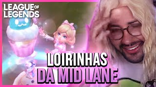 LORINHAS DA MIDLANE 🤭 Samira Close  League of Legends [upl. by Anuahsat]