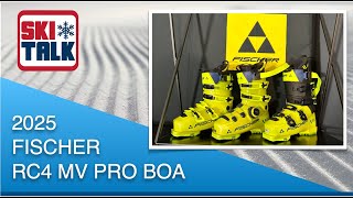 2025 Fischer RC4 MV Pro BOA Ski Boot with SkiTalkcom [upl. by Negriv786]