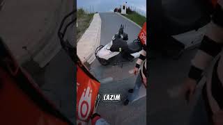 Yolda kalan çocuğu yağladım 😂😂 shorts keşfet motovlog kurye trendyolgo reels tiktok fyp [upl. by Llehsim]