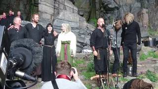 Wardruna Aurora and Oslo Fagottkor quotHELVEGENquot [upl. by Ailemor]