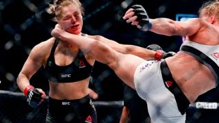 Holly Holm Vs Ronda Rousey Knockout HD [upl. by Glantz]