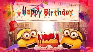 Minion Sings Happy Birthday Song to Braydon and Karis [upl. by Reiser]