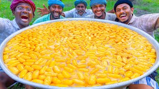 RASGULLA  1000 CHAM CHAM Rasgulla Recipe  Bengali Sweet Recipe Cooking In Village  Dessert Recipe [upl. by Leakcim]