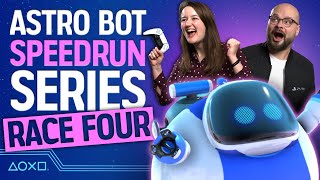 Astro Bot Speedrun Series 4 Helium Heights [upl. by Chaffin]