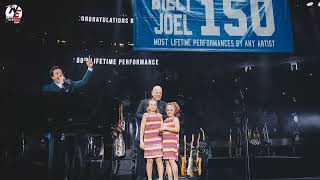 Billy Joels Daughters Steal the Show as He Ends RecordBreaking Madison Square Garden Residency [upl. by Novyad]