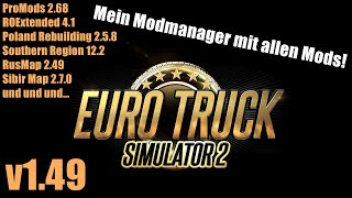 Ladereihenfolge für ETS2 149 mit ProMods 268  weitere MapAddons [upl. by Kip422]