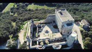 VISITE CHÂTEAU DE THOUZON  PAR DRONE  EN 3 MIN [upl. by Ancel656]