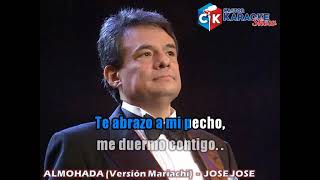 karaoke almohada Version mariachi jose jose [upl. by Alwin989]