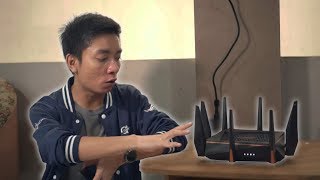 Benerin Masalah WiFi di Rumah Orang  ASUS AiMesh Challenge [upl. by Prentice]