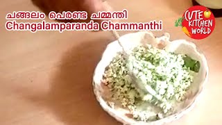 Changalamparanda Chammanthi  ചങ്ങലം പെരണ്ട ചമ്മന്തി [upl. by Levenson]