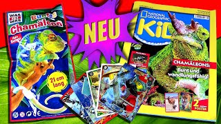 National Geographic ™ Kids Magazin 28 mit buntem Chamäleon amp Lego ® Ninjago ™ [upl. by Mercer]