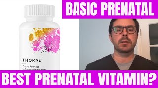 Basic Prenatal By Thorne Review  Is It The Best Prenatal Vitamin On The Market [upl. by Eirek]