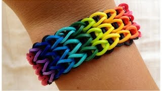 rainbow loom armband [upl. by Namar]