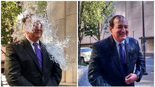 Jeff Gianola takes ALS Ice Bucket Challenge [upl. by Nalro]