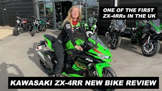 2024 Kawasaki ZX4RR modern ZXR400 Review and UK Road Test [upl. by Akema317]