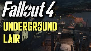 Fallout 4 Outposts  Underground Lair [upl. by Noj312]