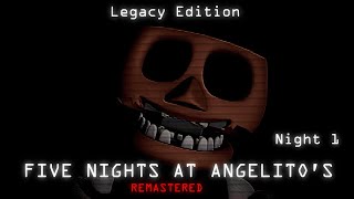 My first gameplay of this  FNAA Remastered Legacy  Night 1 FNAF 10th Anniversary Special [upl. by Cirdes]