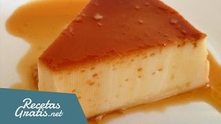 Flan de huevo al baño María  Muy fácil [upl. by Bastien]