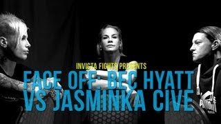 INVICTA FC FACEOFF Bec Hyatt vs Jasminka Cive [upl. by Mayrim313]