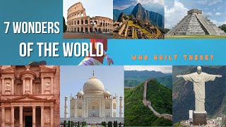 Seven wonders of the world in Telugu modernworld sevenwonders [upl. by Aillimac]