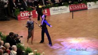 Peter Majzelj  Maja Gersak GOC 2010 Stuttgart 2 round  rumba [upl. by Neil]