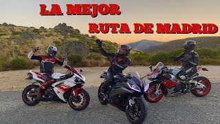 LA MEJOR RUTA EN MOTO DE MADRID [upl. by Moureaux]