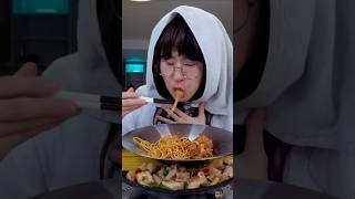 Chicken Spaghetti 🍝video funny mukbang food asmrfood shortvideo shorts short viralvideo [upl. by Tamera]