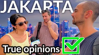 🇮🇩 True Opinions ✅ What Do Foreign Tourist REALLY Think Of Jakarta Indonesia [upl. by Norvall943]