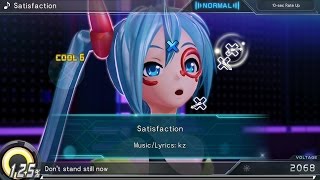 Hatsune Miku Project DIVA X Demo  Satisfaction Normal Playthrough PS4 [upl. by Olney]