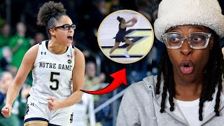 CRAZIEST HALF COURT SHOT EVER NOTRE DAME VS PURDUE HIGHLIGHTS REACTION [upl. by Galatia]