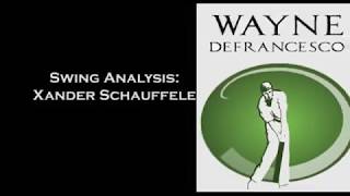 Xander Schauffele Golf Swing Analysis [upl. by Odessa61]