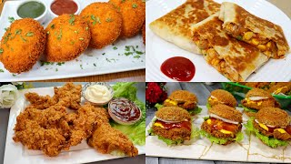 Top 4 Chicken Snack Recipe by Tasty Food With Maria  Winter Special Chicken Snack Recipe [upl. by Weld]