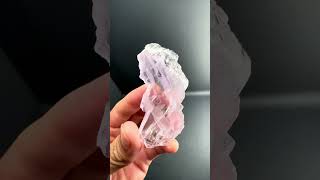 Etched Floater Kunzite from Afghanistan  FAM Auctions  Kunzite [upl. by Malva]