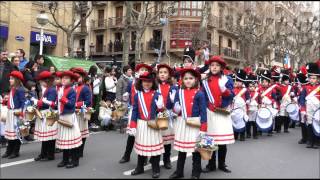 TAMBORRADA INFANTIL DONOSTIA2015 PEREZFITERO [upl. by Redliw]