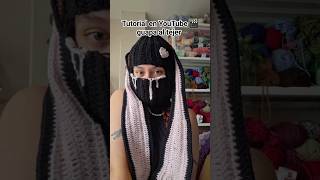 Tutorial BALACLAVAS paso a paso 🎬 de conejo y oso 🐻 crochet balaclava halloween [upl. by Shiverick]