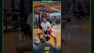 Losliya பயங்கரமா Workout பண்றாங்களே😍 என்ன ஒரு Change Over🔥  shorts [upl. by Ahsineb117]