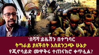 በሻሻይዜሽን በተግባር ትግራይ ያለችበት አስደንጋጭ ሁኔታየጂኖሳይድ መዋቅሩ ተጠናክሮ ቀጥሏልGetachew redaAbiy AhmedTigrayUSA [upl. by Ellinnet425]