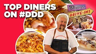 Top Diner Videos on DDD with Guy Fieri  Diners DriveIns and Dives [upl. by Gui735]