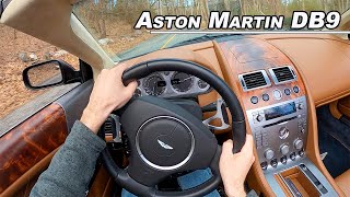 2007 Aston Martin DB9 Volante  The V12 Convertible You Need To Hear POV Binaural Audio [upl. by Turrell]