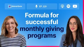 Ep 129  Maximize Monthly Giving Part 2 The 3 R Incentive Formula monthlygiving recurringdonation [upl. by Barabas]