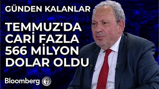 Günden Kalanlar  Temmuzda Cari Fazla 566 Milyon Dolar Oldu  13 Eylül 2024 [upl. by Anahsat]