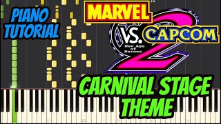 Marvel vs Capcom 2  Carnival Stage Theme  Cover Arranged [upl. by Feinstein]