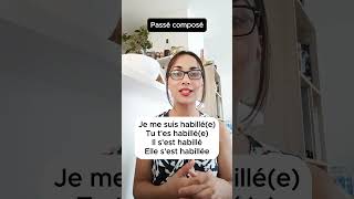 French reflexive verb conjugation  Shabiller  Learn To French [upl. by Adnilrev]