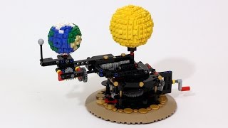 LEGO Orrery  Earth Moon and Sun [upl. by Jeraldine]