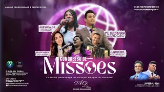 2° Dia do Congresso de Missões  AO VIVO [upl. by Modie694]